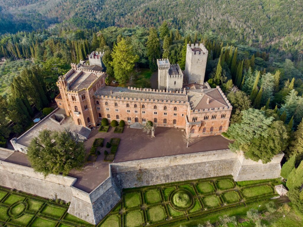 La Dolce Vigna Haunted Places in Italy Castello di Brolio
